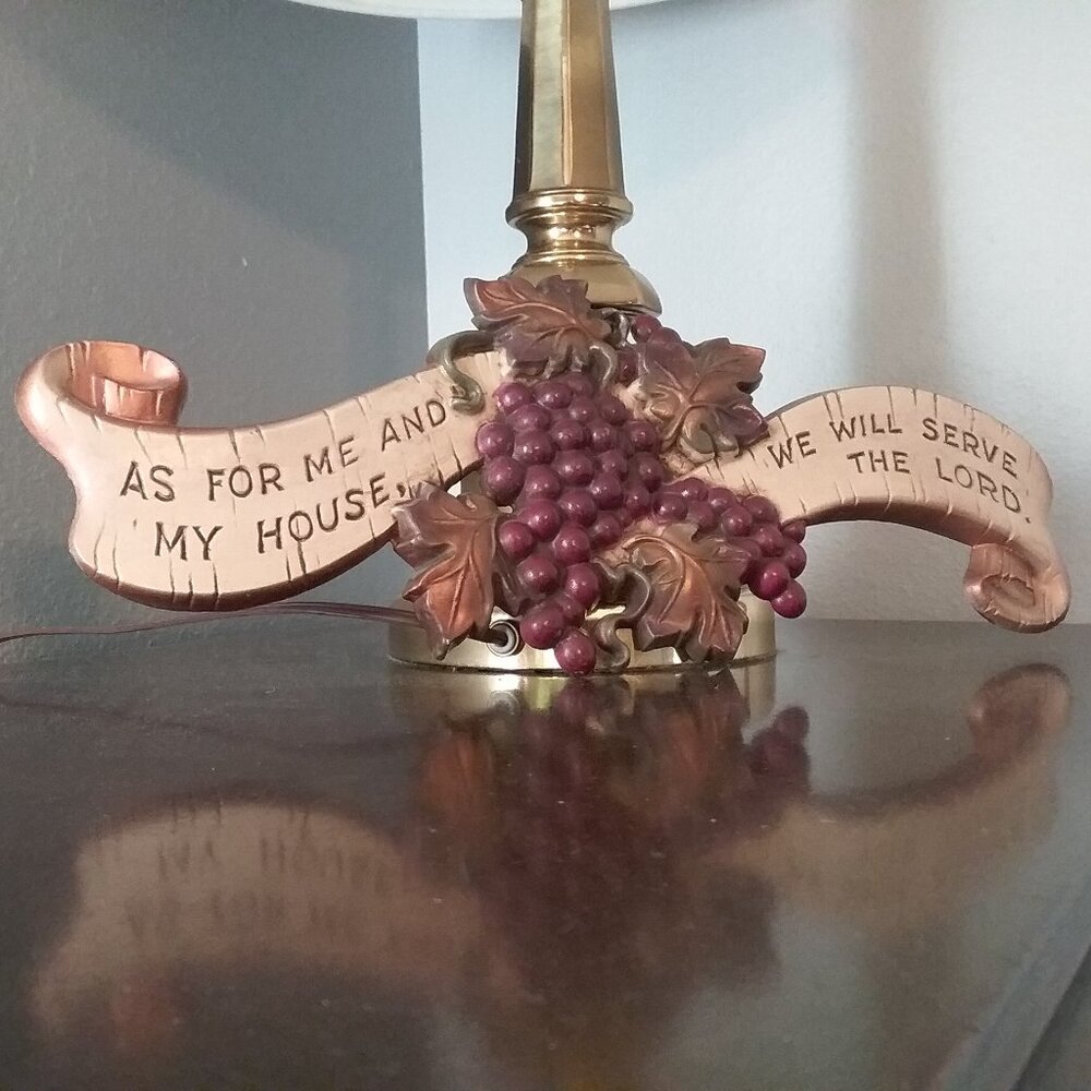 Decorative plaque by Home Interiors